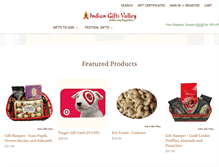 Tablet Screenshot of indiangiftsvalley.com